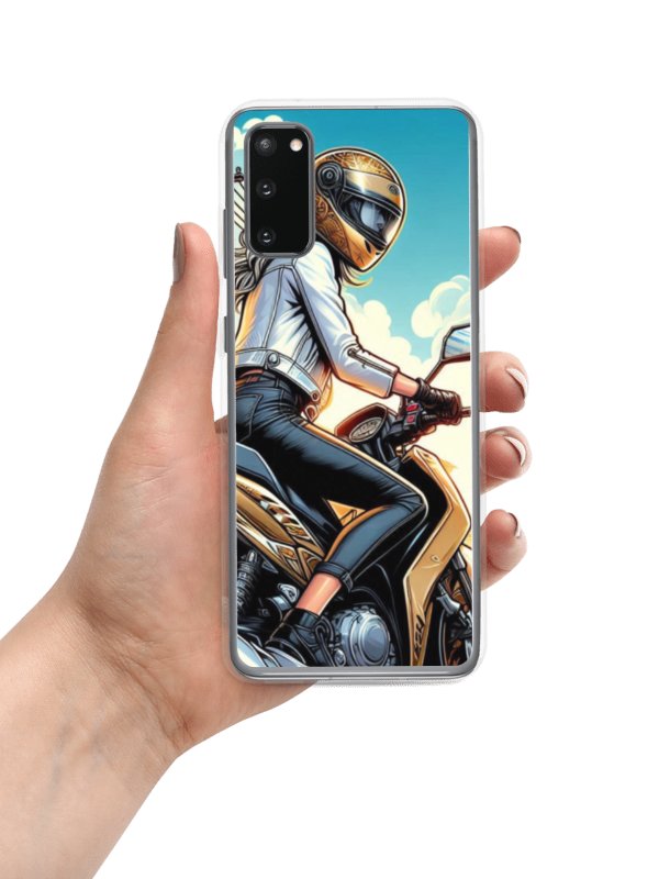 Golden Rider Samsung® Case | Bali Island Indonesia AIwork product image (7)