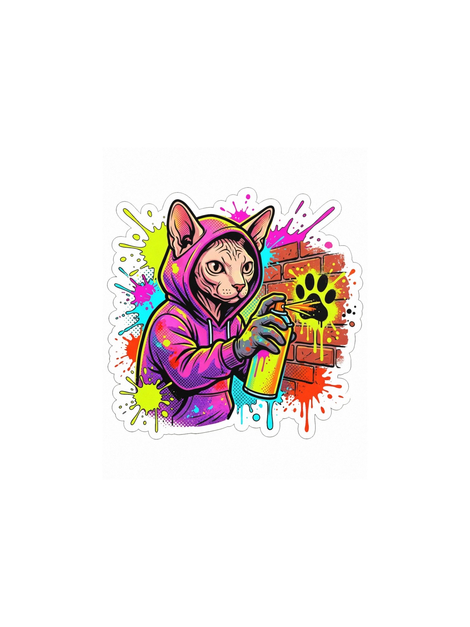 Graffiti Sphynx Poster product image (5)