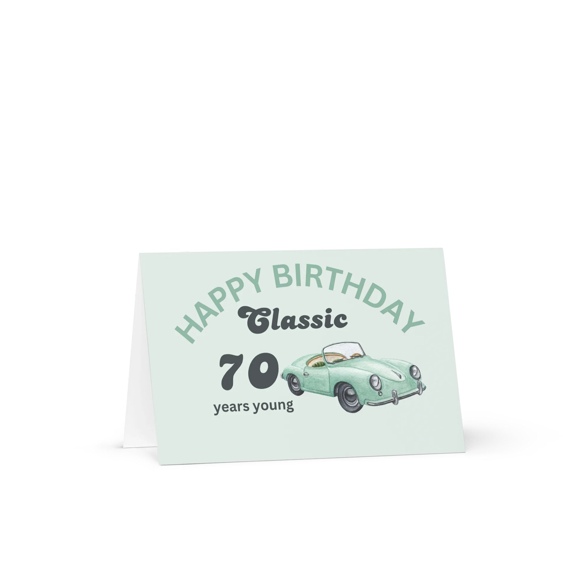 70th Birthday Greeting Card product image (2)