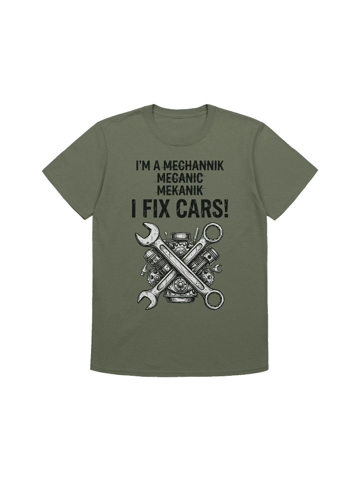 I Fix Cars Mechanic T-Shirt product image (3)