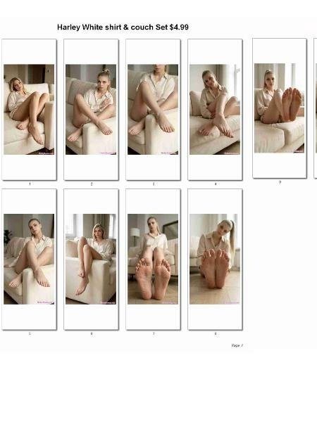 Harley White Shirt and Couch Set (Look book Vol. 5) product image (1)