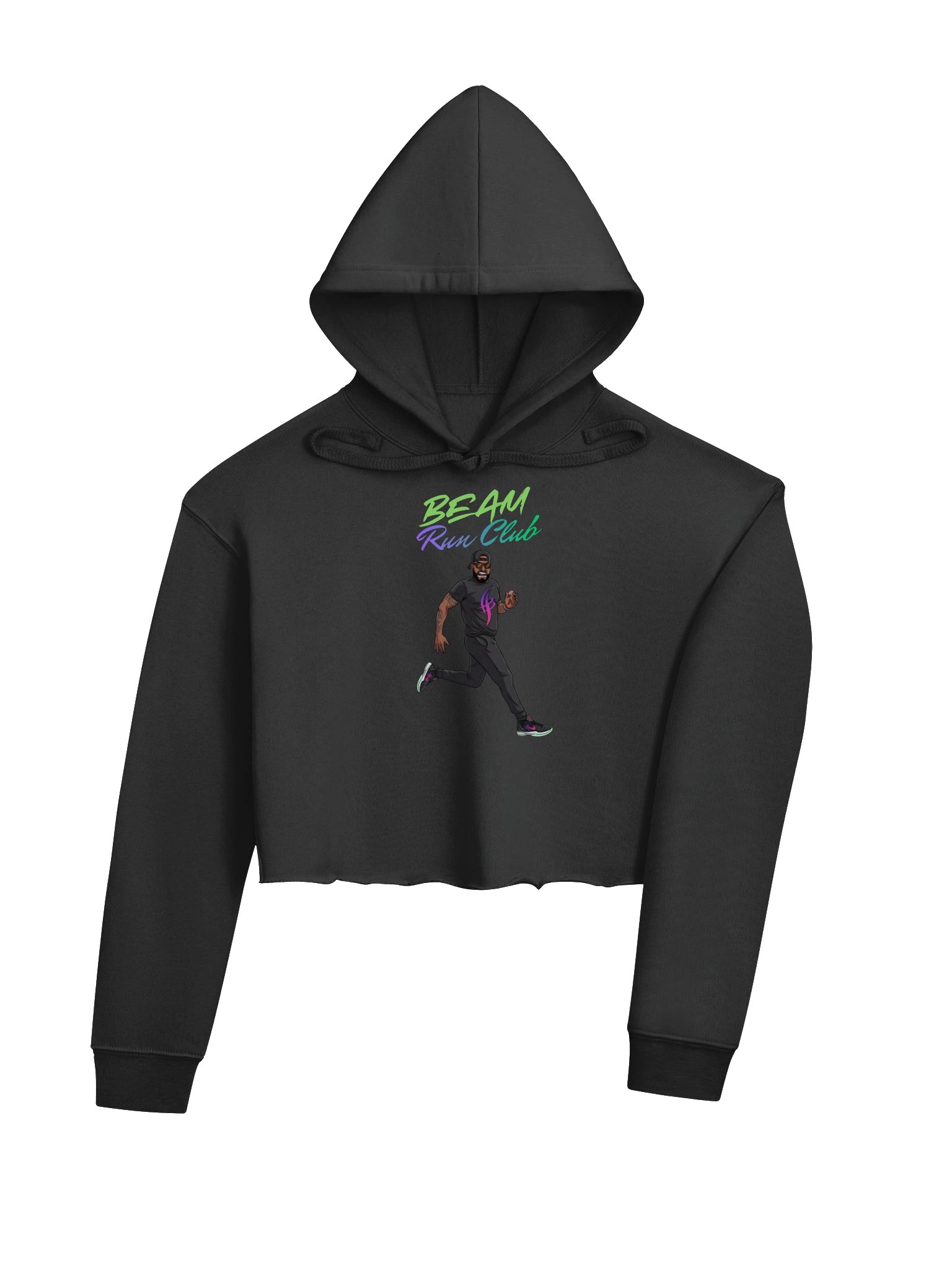 BEAM RUN CLUB CROPPED HOODIE product image (4)