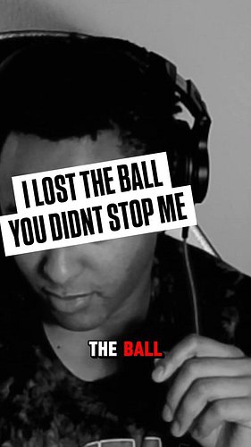 Losing The Ball IS NOT A Stop!
