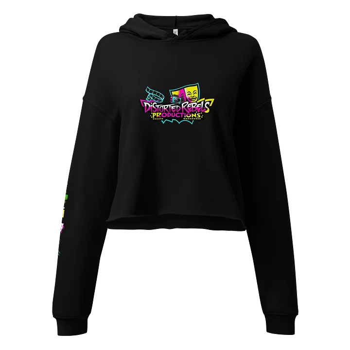 Distorted Rebels Crop Hoodie product image (1)