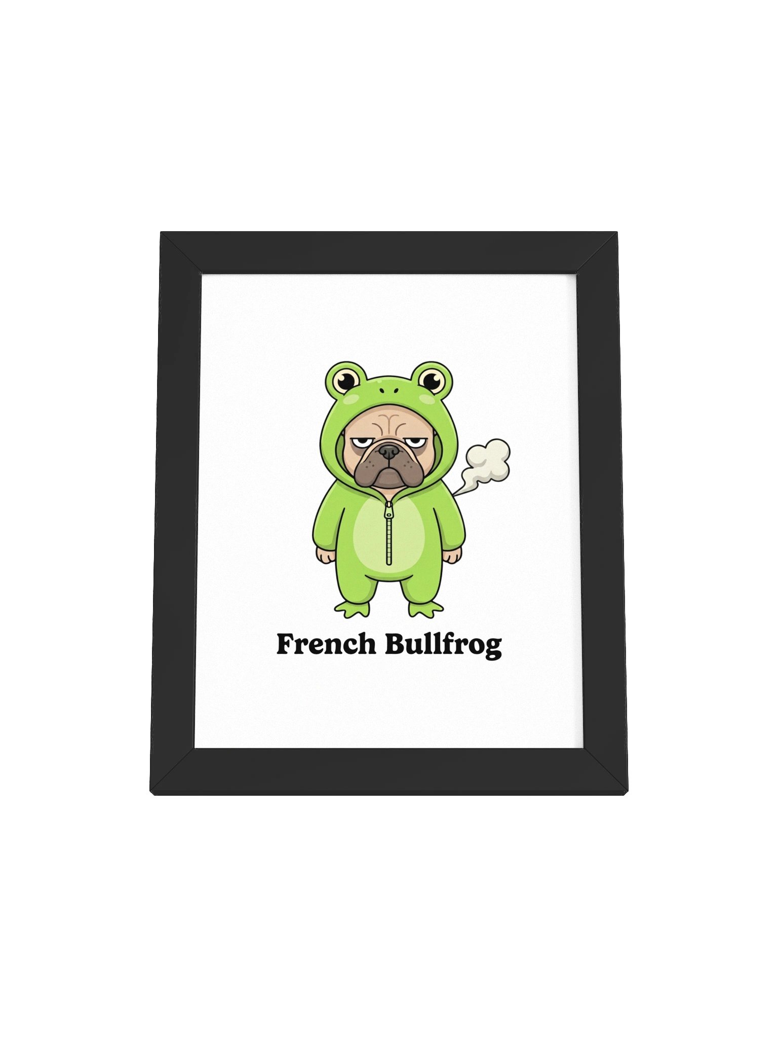 French Bullfrog Print product image (2)