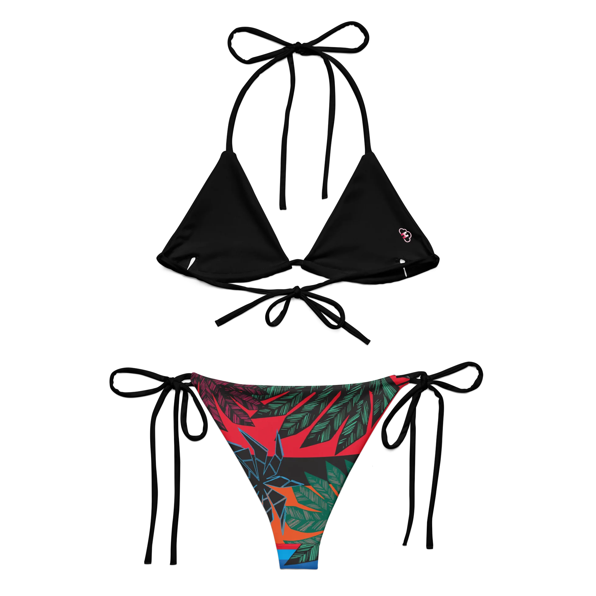 Tropical Vision-Recycled String Bikini product image (4)