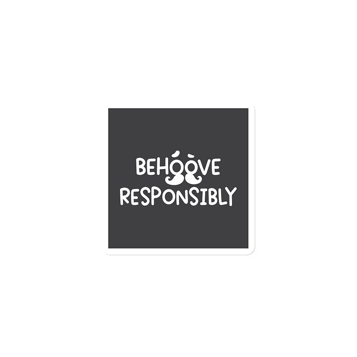 Behoove Responsibly Magnet product image (1)