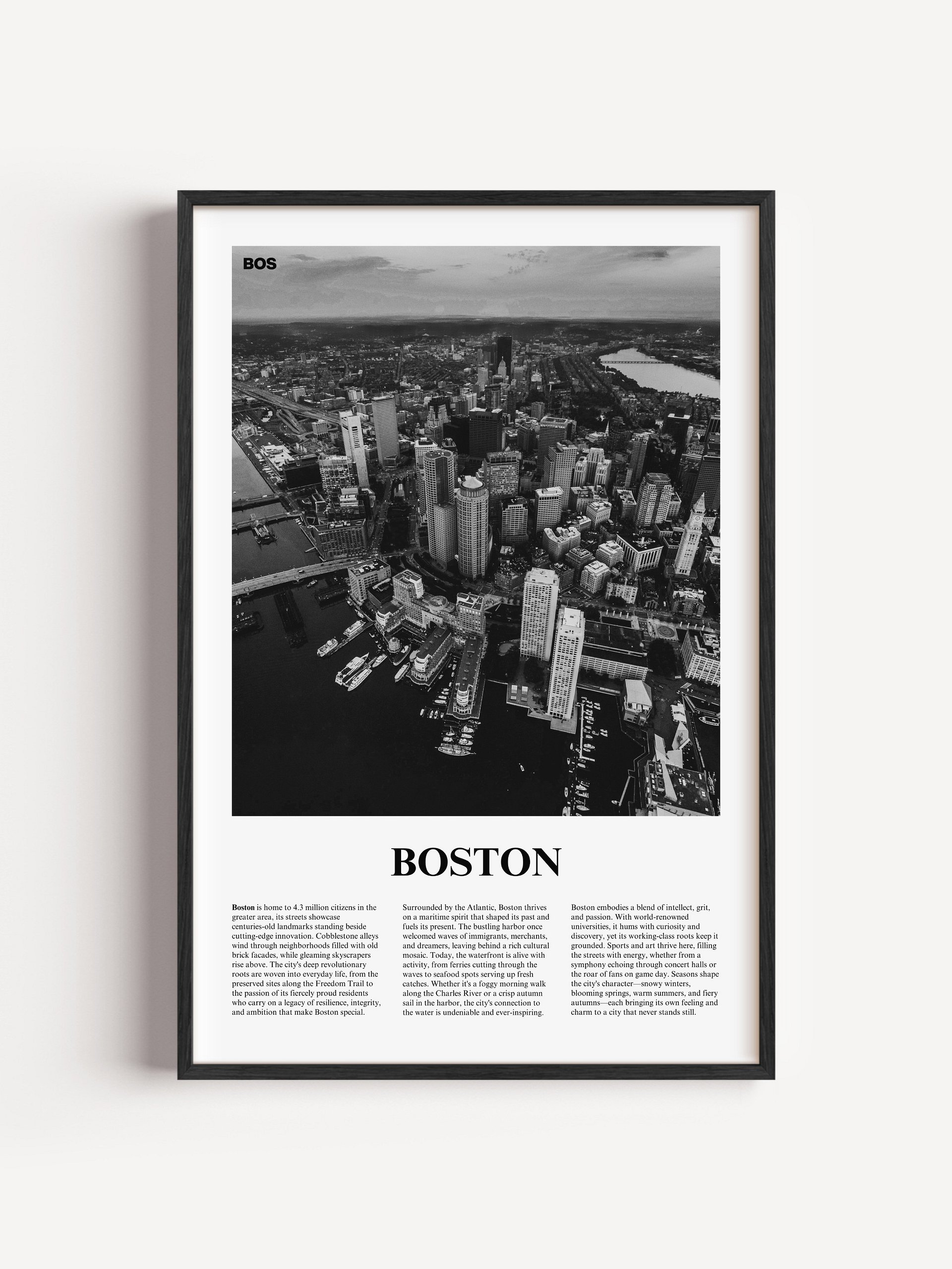 Boston 01 Newspaper Poster product image (1)