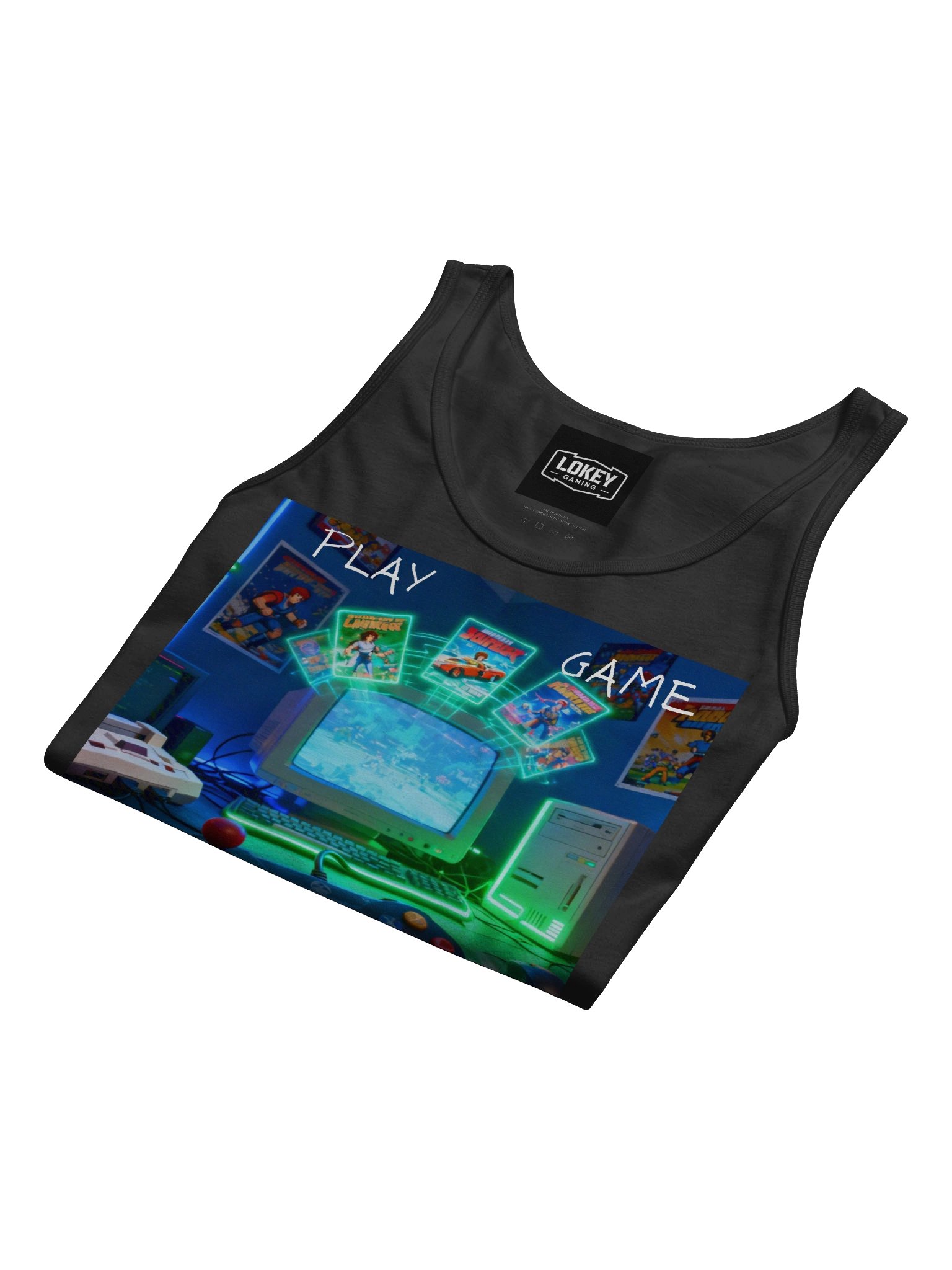 Neon Gamer Paradise Tank product image (8)