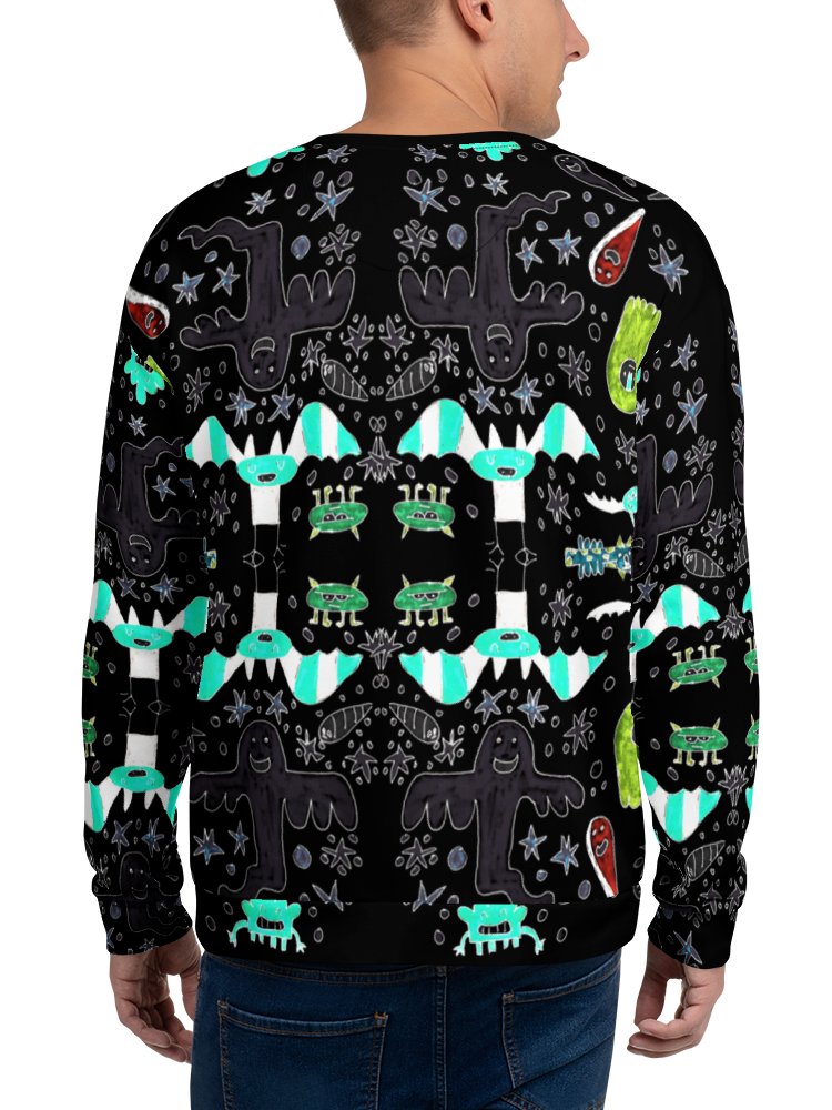 Spooky All-Over Print Sweatshirt product image (8)
