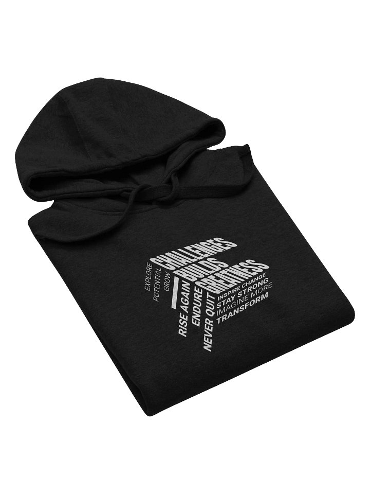Motivational Isometric Unisex Hoodie product image (2)