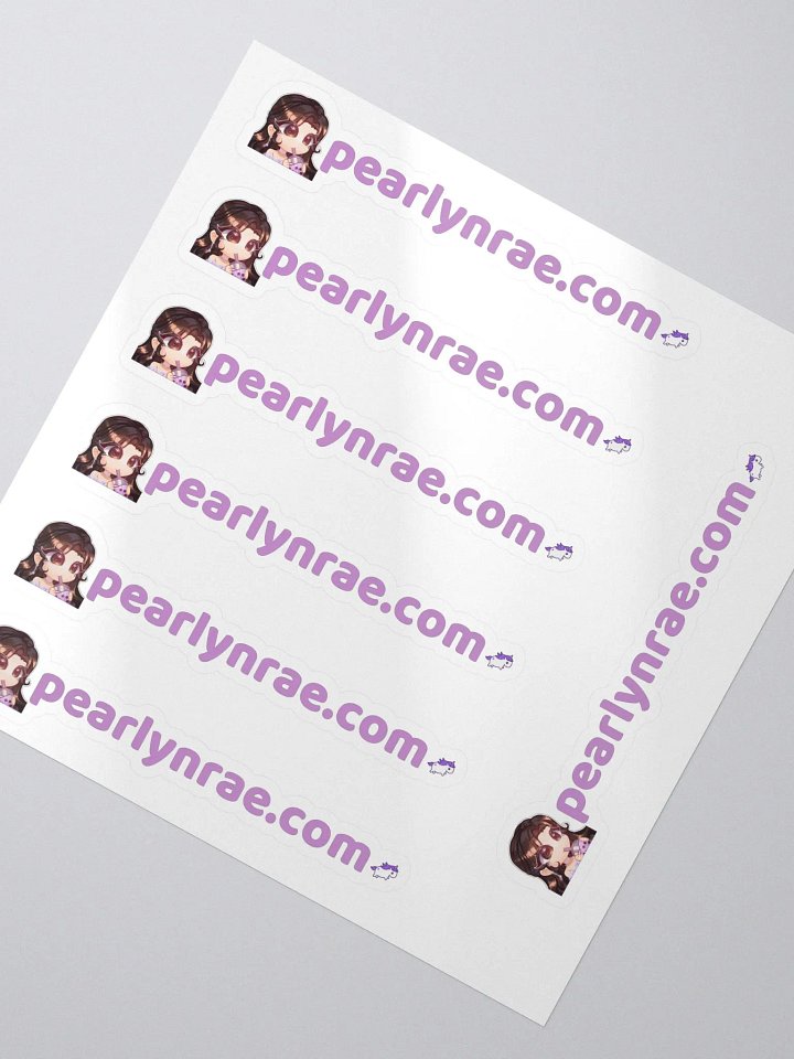 Pearlynrae.com Everywhere Stickers product image (2)