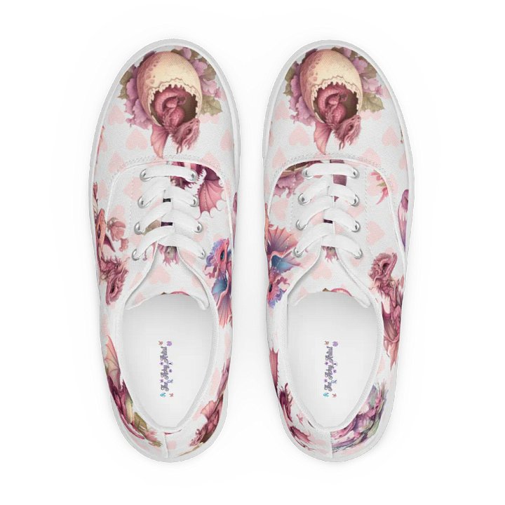 Whimsical Dragon Fantasy Lace-Up Shoes product image (2)