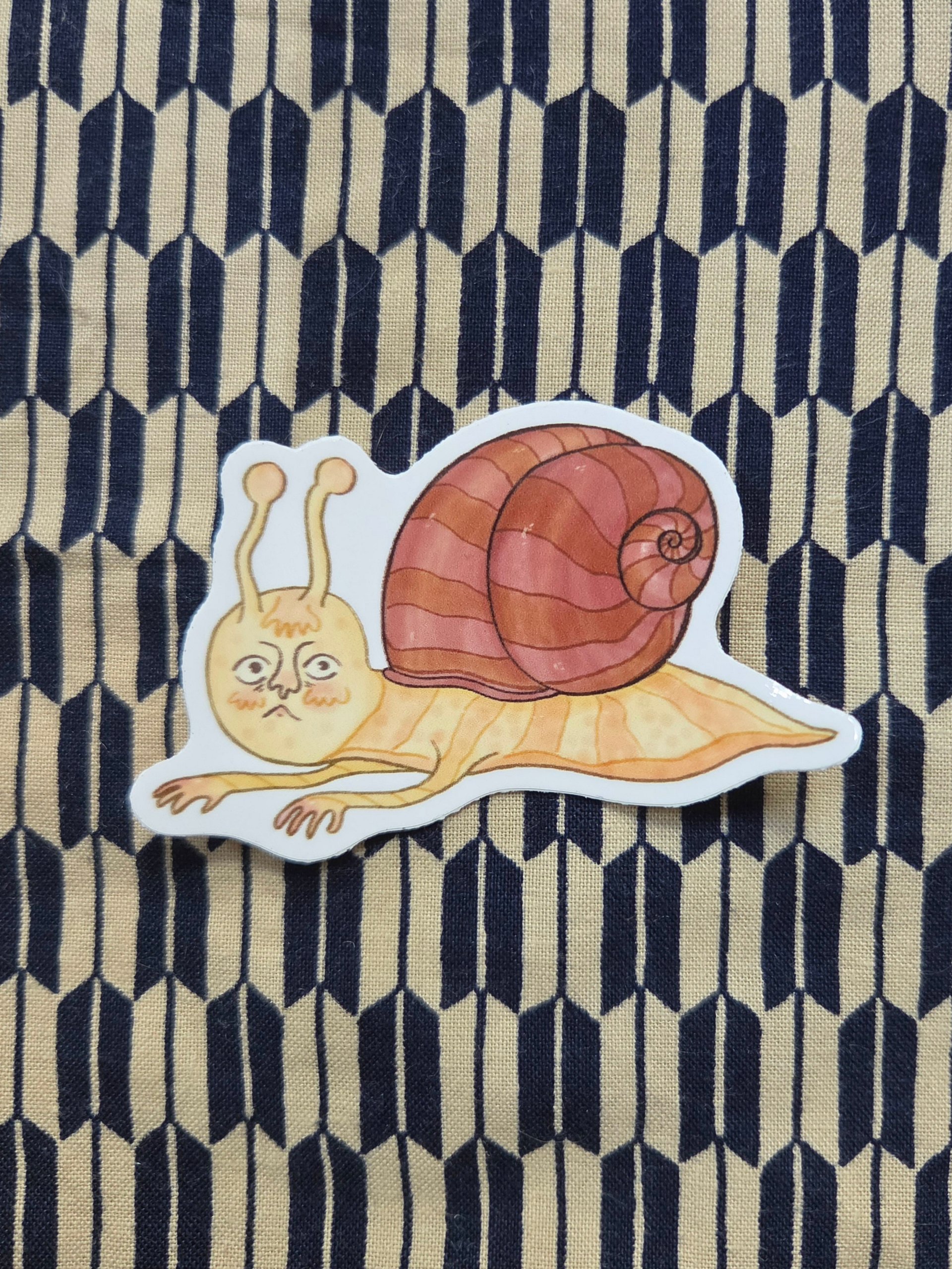 Snail Guy Marginalia Sticker product image (1)