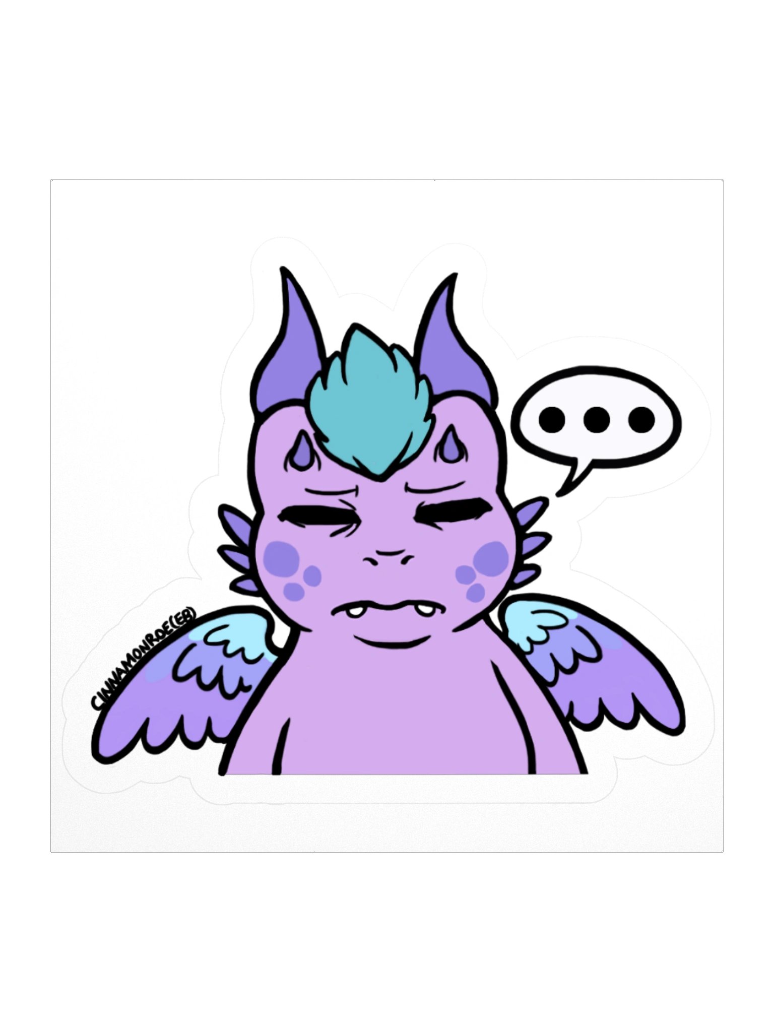 Drakin "Speechless" Sticker product image (1)
