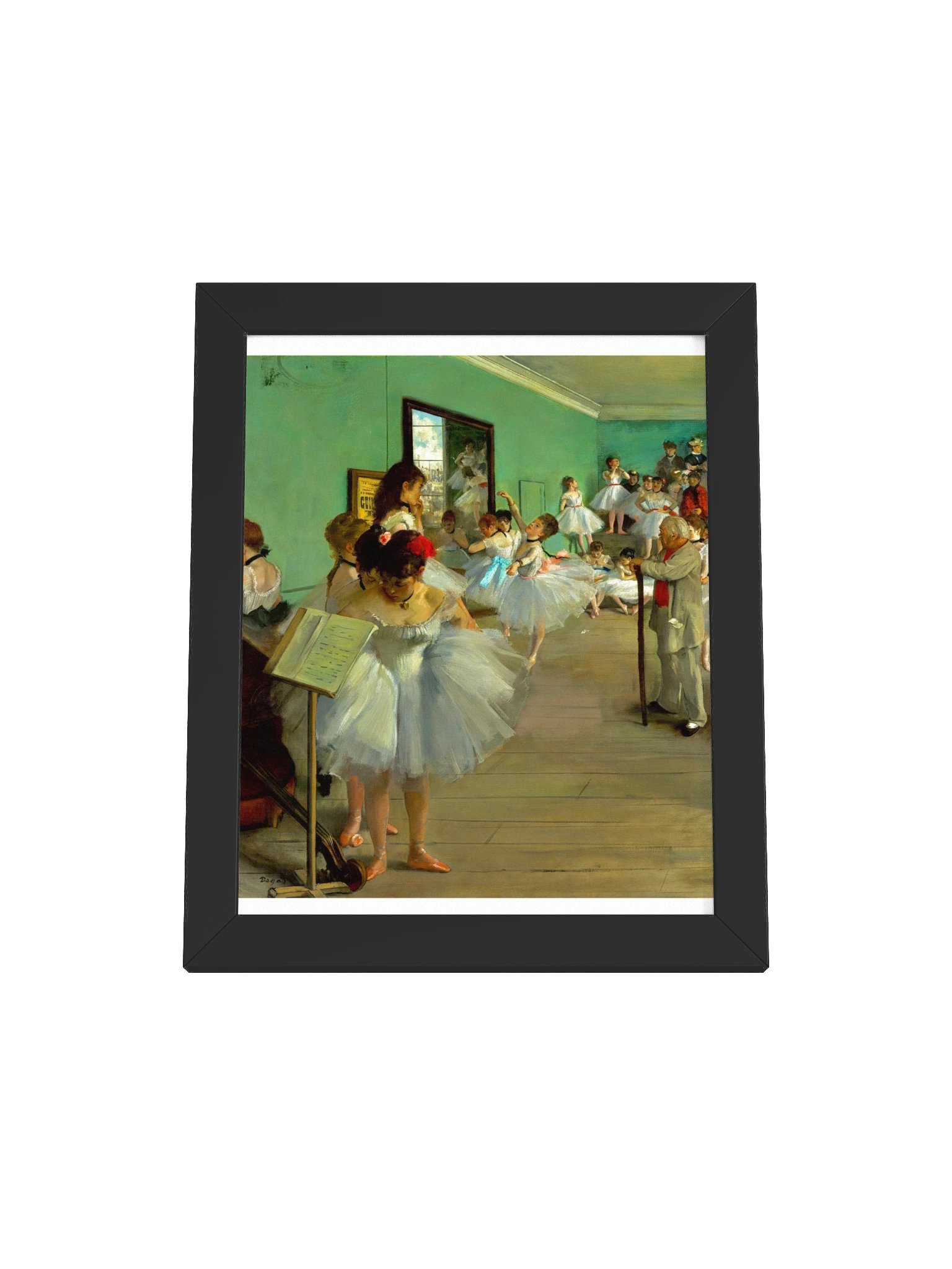 The Dance Class — Small Framed Matte Poster product image (5)