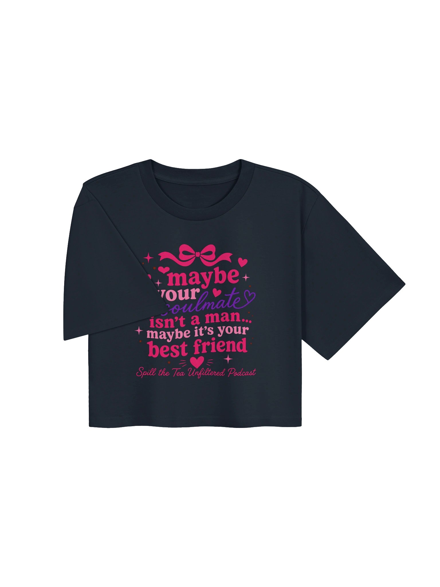 Best Friend Soulmate Crop Tee product image (7)