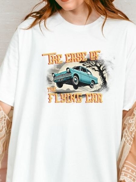 Ford Anglia Funny Vintage Pulp Mystery Harry Potter Shirt product image (9)