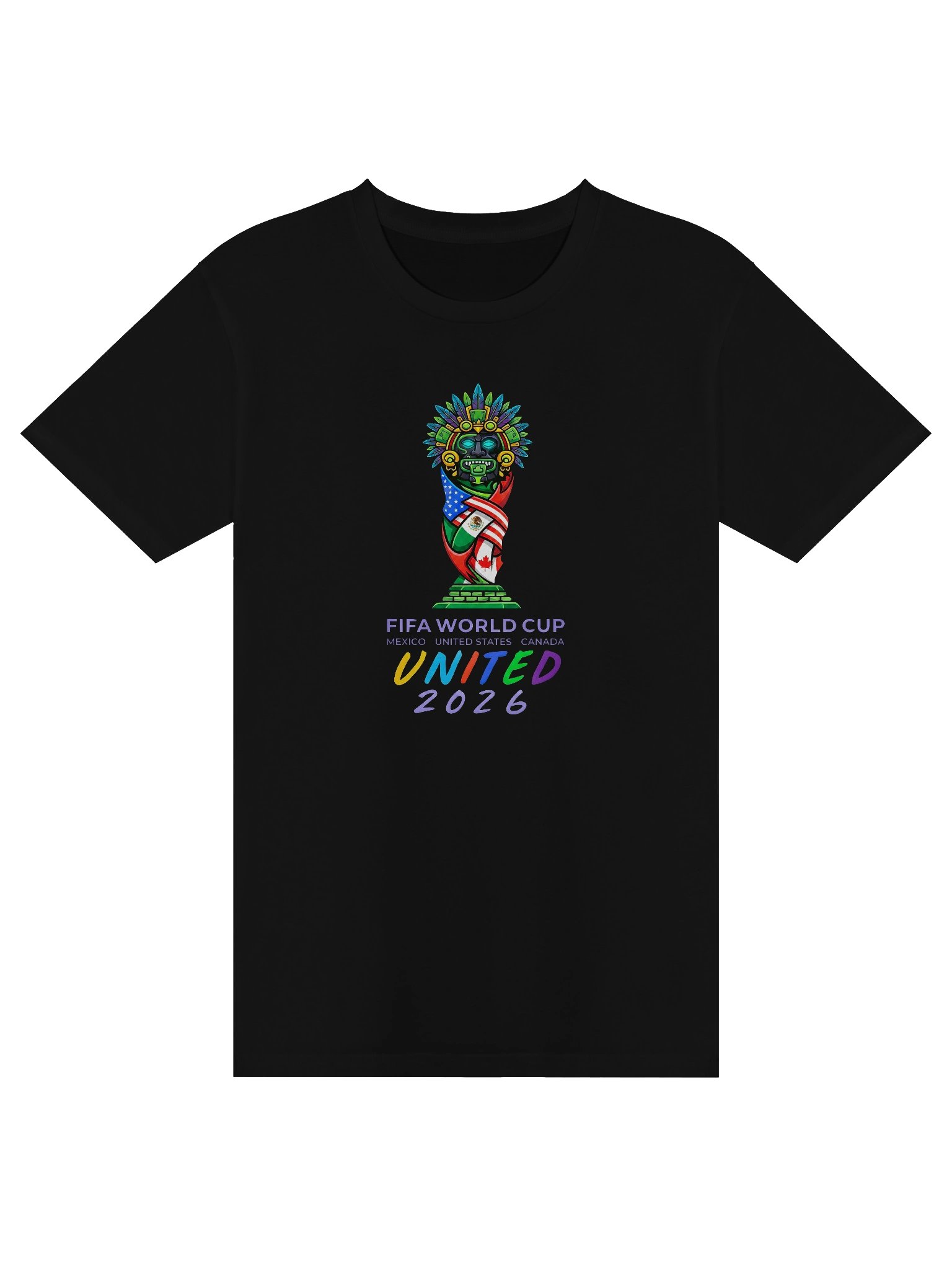 UNITED 2026" World Cup Heavyweight Graphic Tee – Premium Soccer Fan Shirt product image (1)