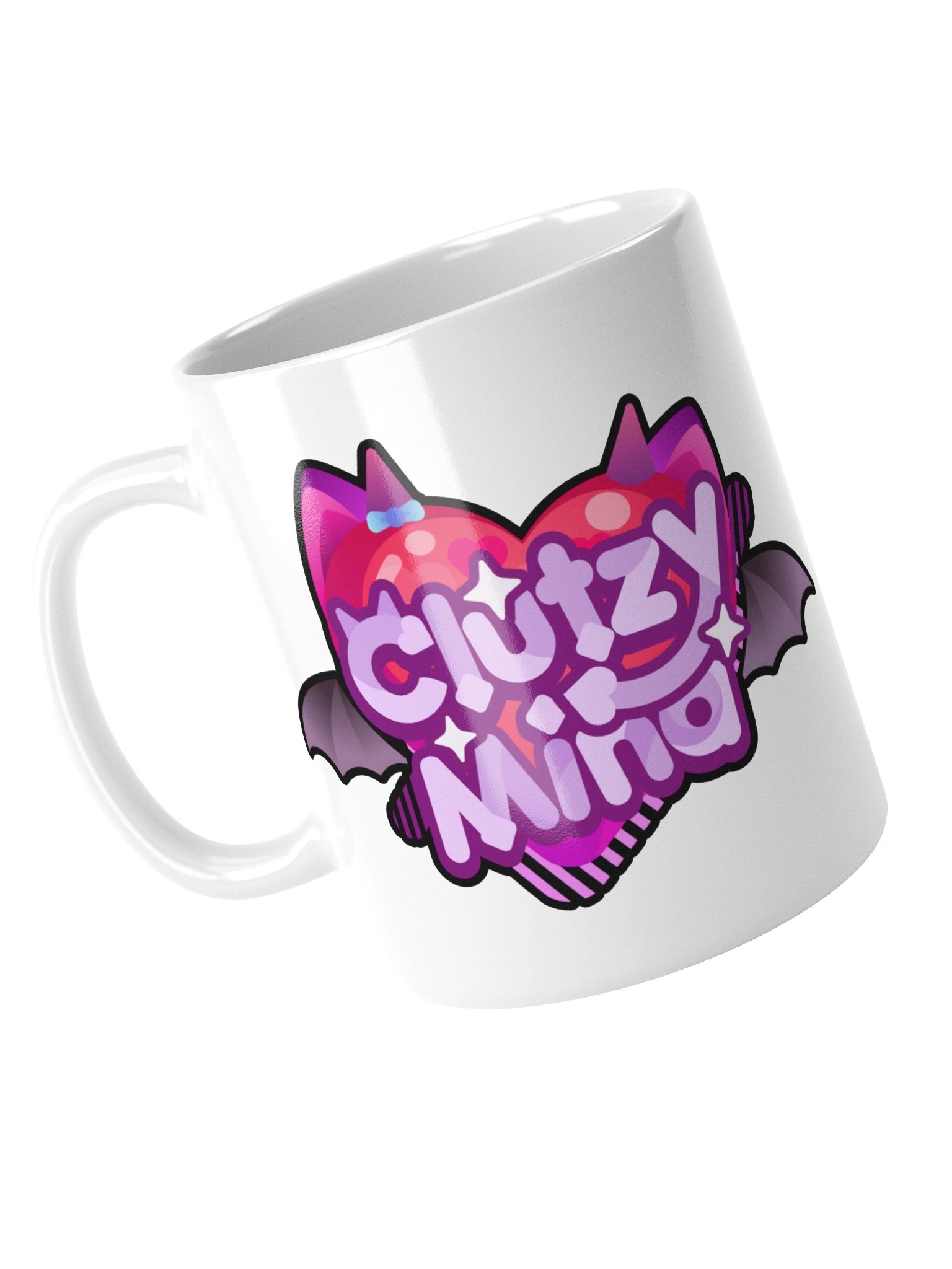 White Cozy ClutzyMina Mug product image (14)