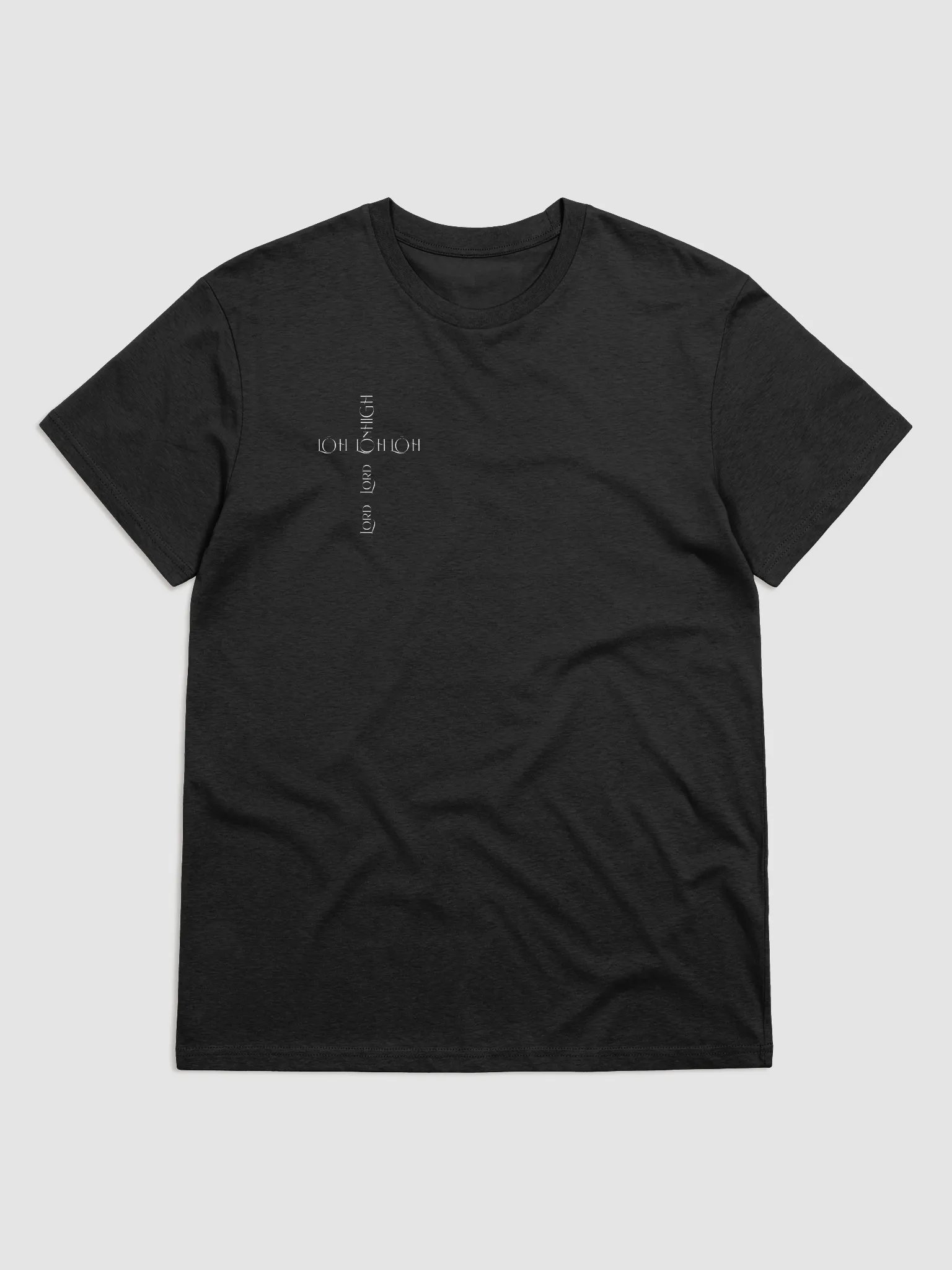 Lord On HIGH | THE LOVE - FLOWER | UNISEX Tee | White product image (1)