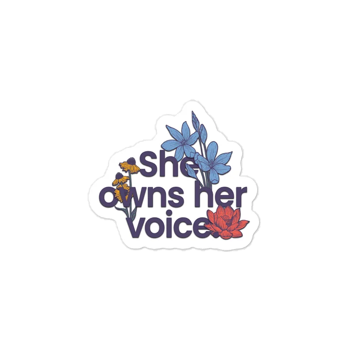 She Owns Vinyl Decal product image (1)