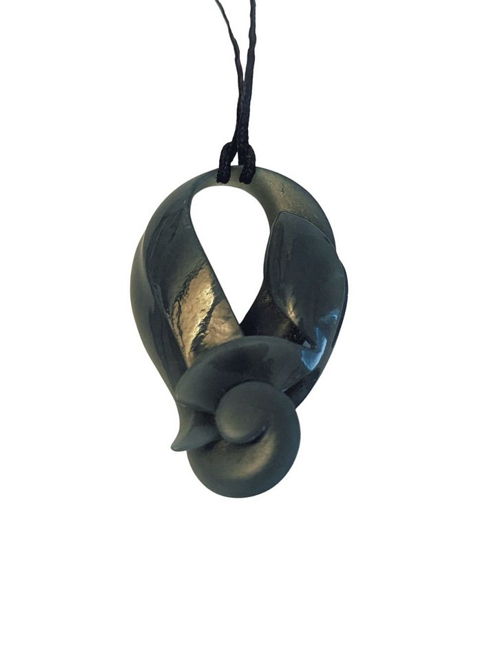 Monica's Stash: Jade Carved Art Necklace Pendant product image (1)