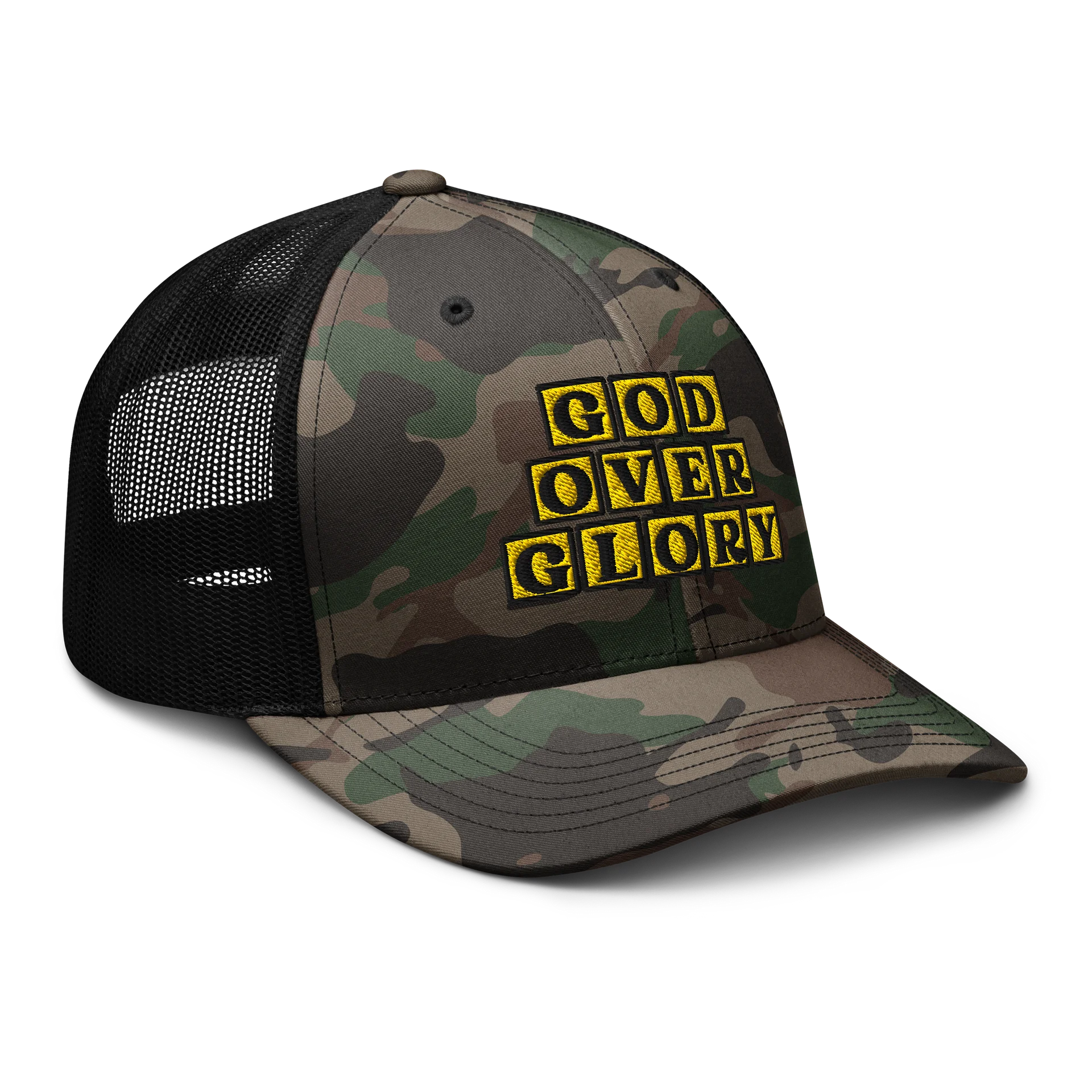 God Over Glory Camo Hat product image (6)