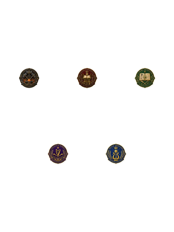 Grand University Magnet Set product image (1)