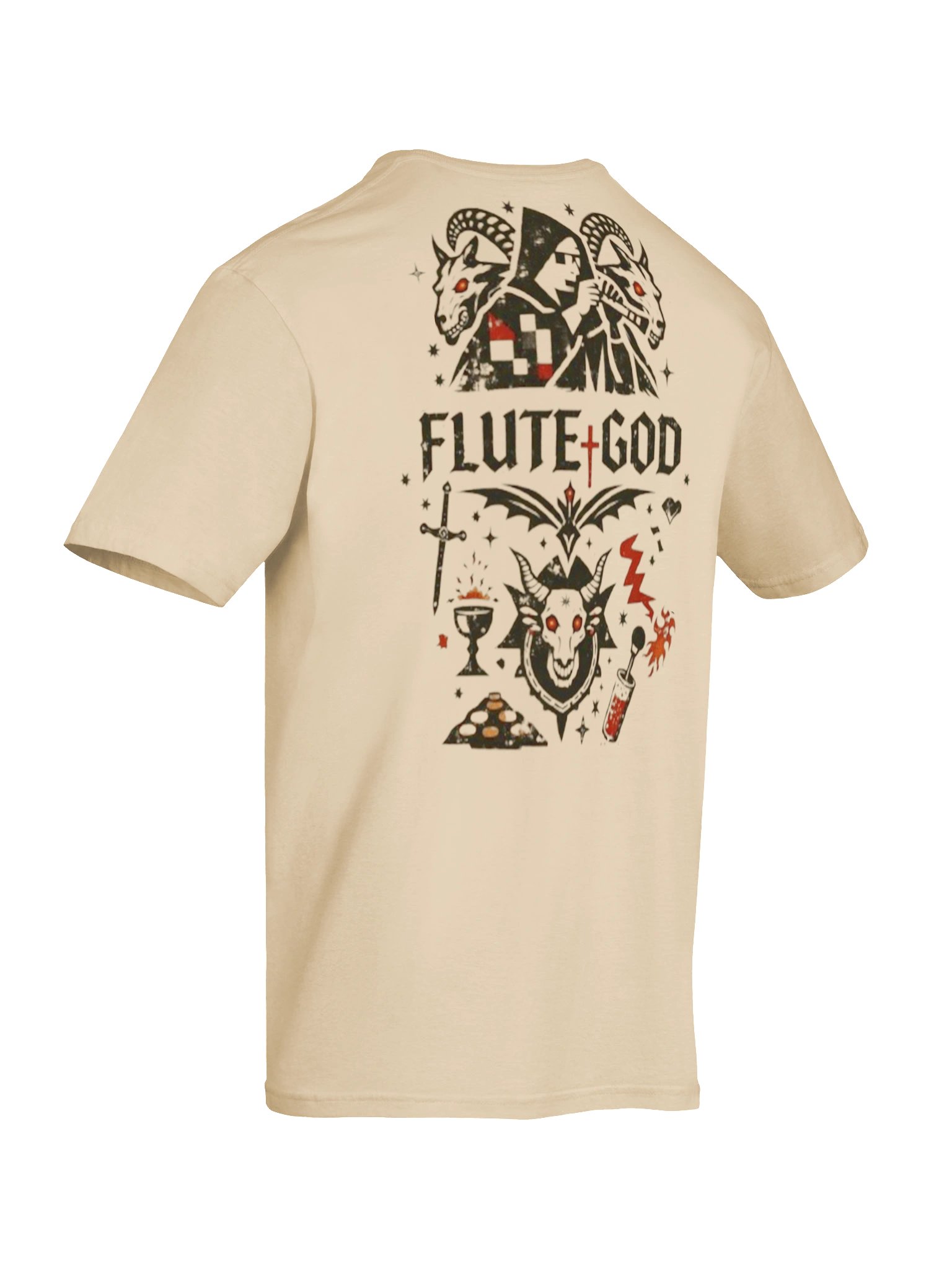Tee-shirt Flute God PREMIUM product image (8)