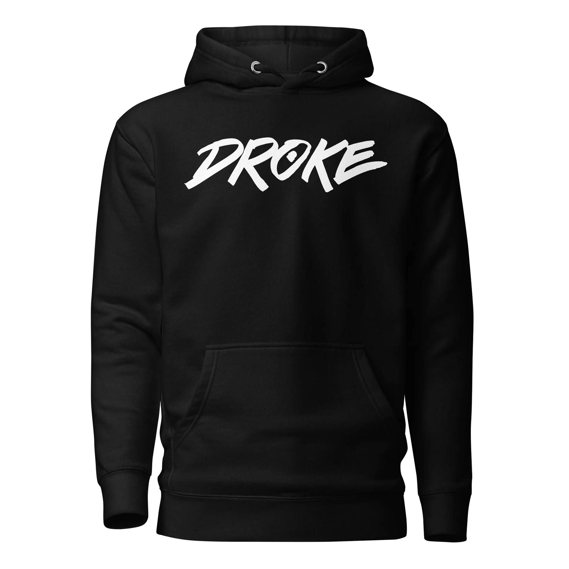 DROKE - White Logo Hoodie product image (1)