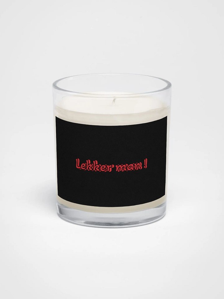 Lekker man! Kaarsje product image (1)