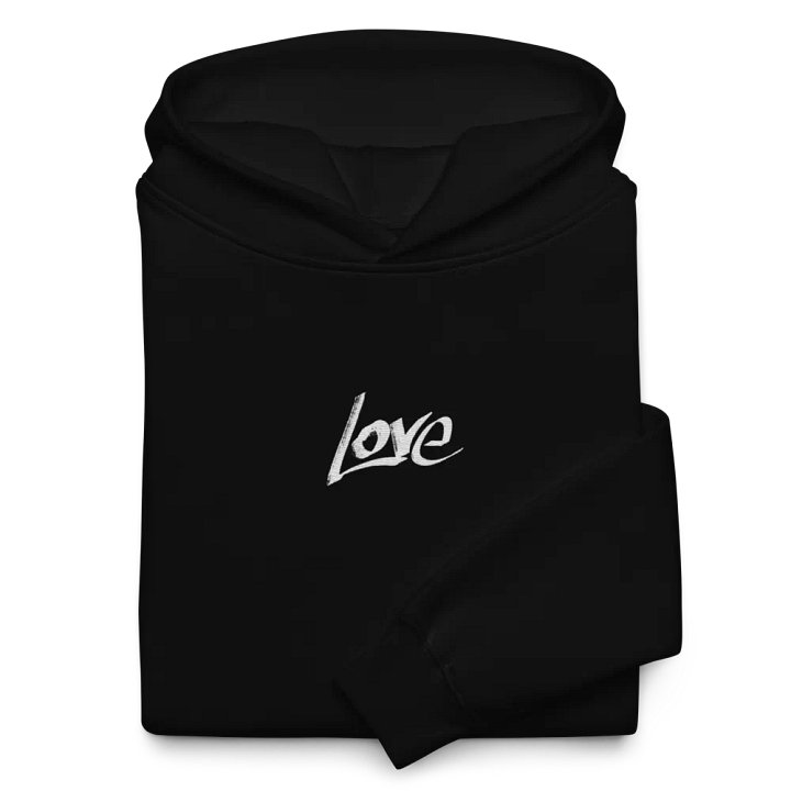 Love - Hoodie - Dark Mode product image (2)