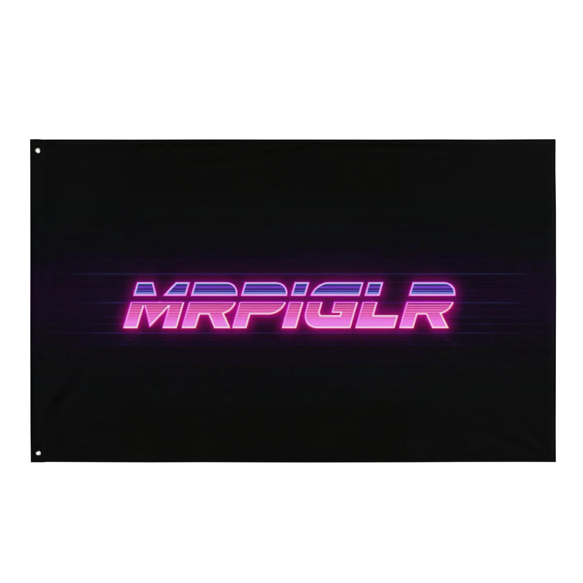 Neon Motion All-Over Flag product image (1)