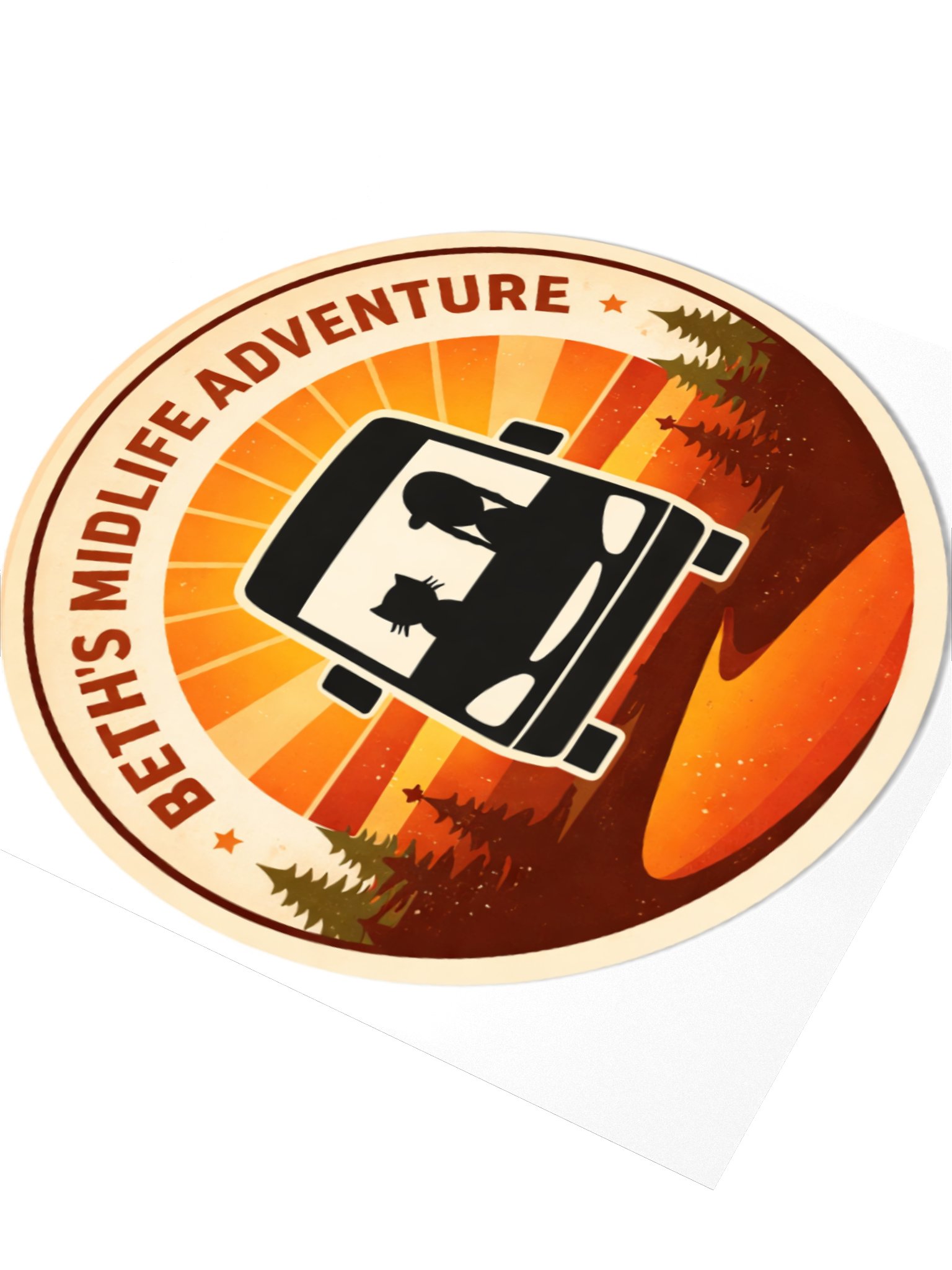 Beth’s MidLife Adventure Sticker product image (3)