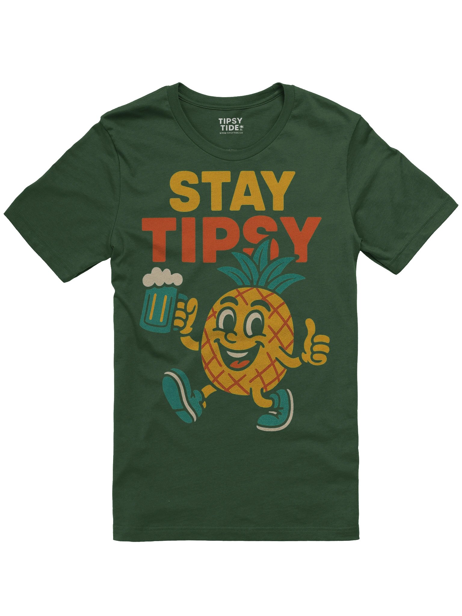 Tropical Tipsy Pineapple T-Shirt product image (1)