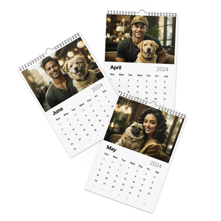 Furry Friends Fiesta: Your Pet's Year in Style – 2024 Edition product image (2)