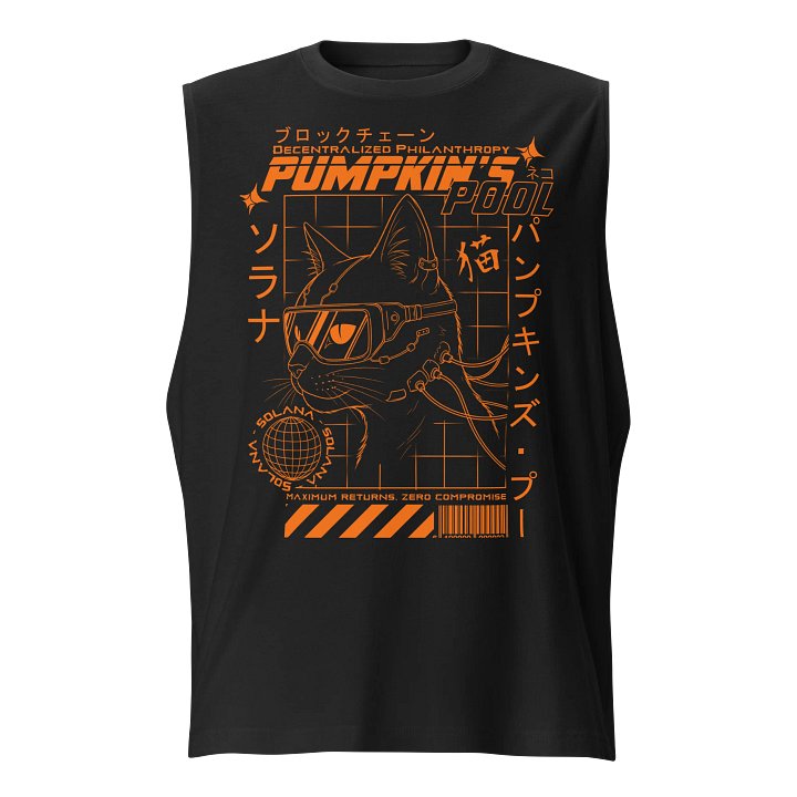 Pumpkin's Japanese Street Art Muscle Tank product image (1)