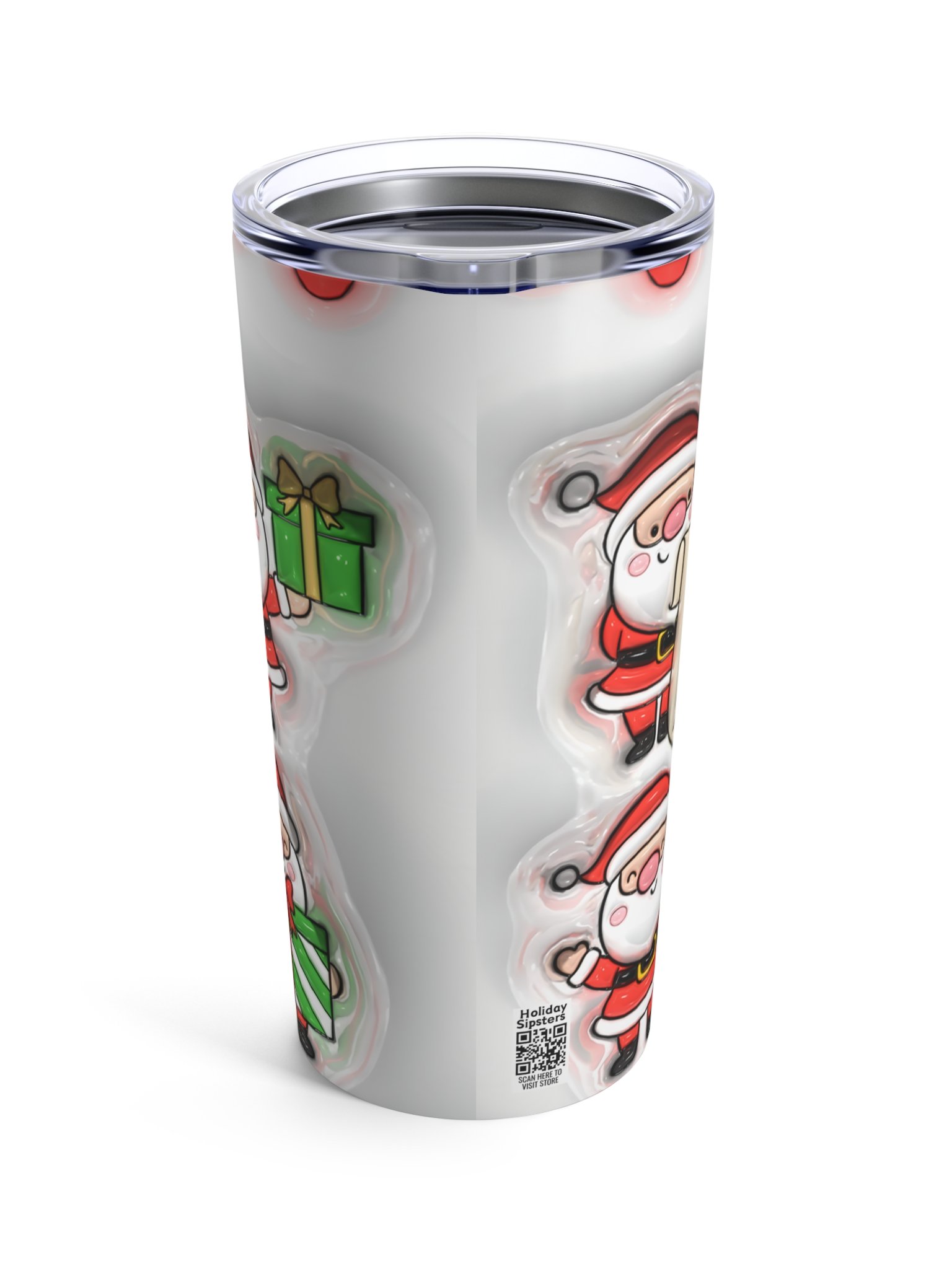 Santa Claus List Stainless Steel Tumbler product image (3)
