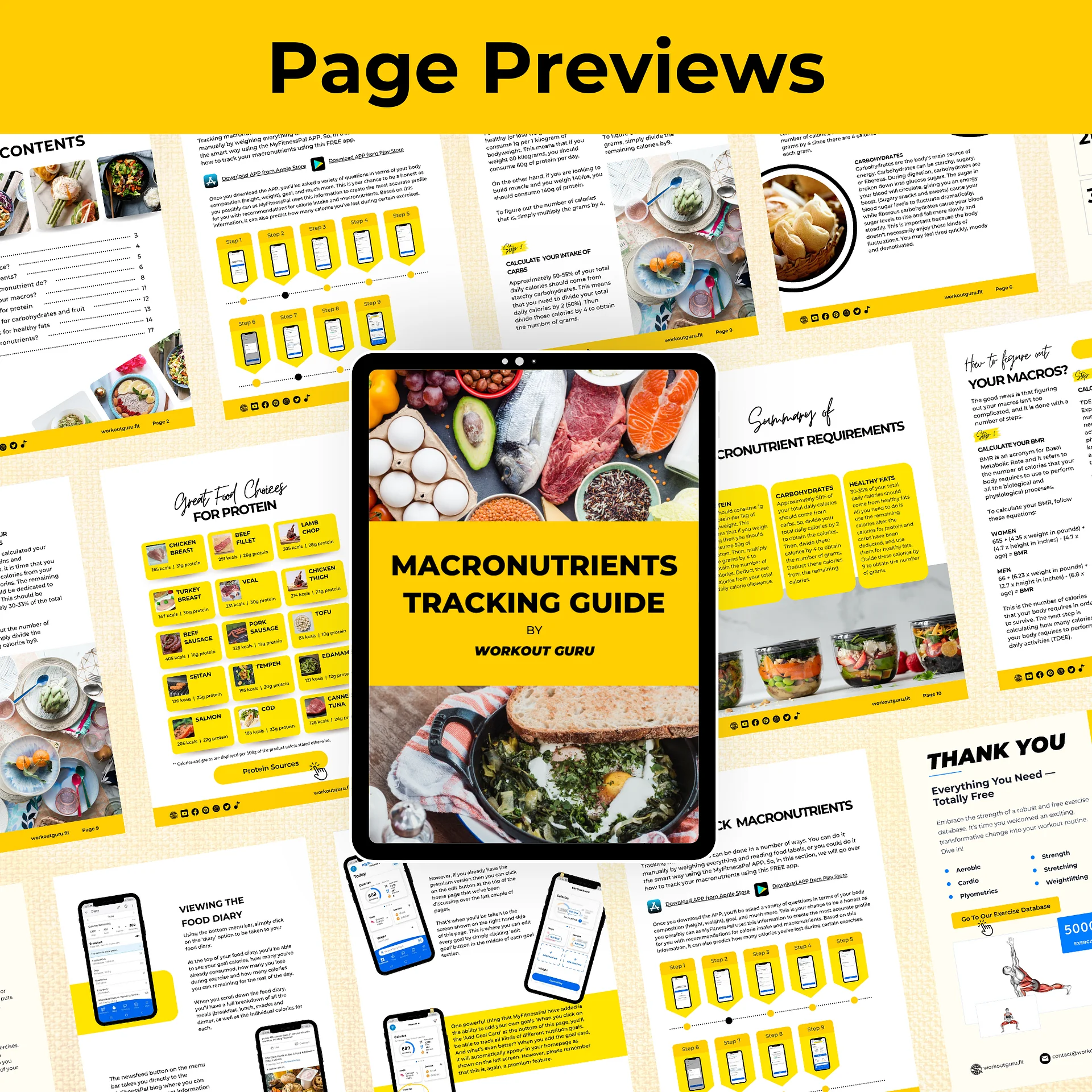 Macronutrients Tracking Guide Ebook product image (4)