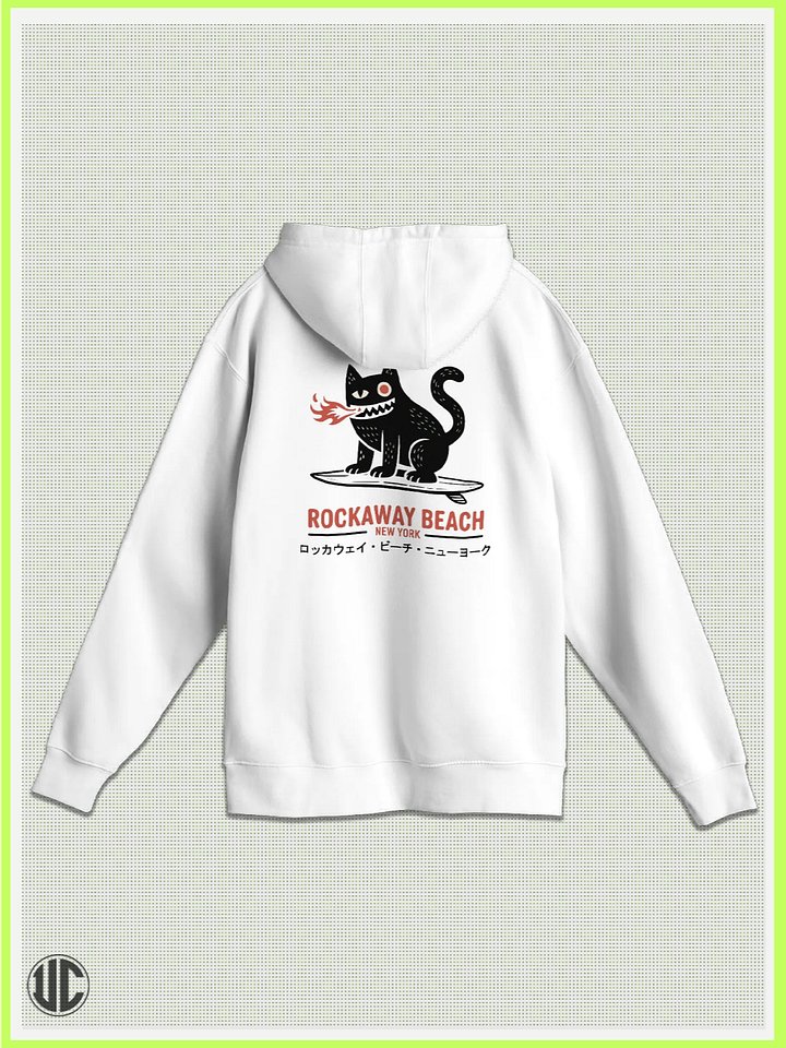 UnkoCon – Rockaway Beach NY Surfer Pullover Hoodie product image (1)