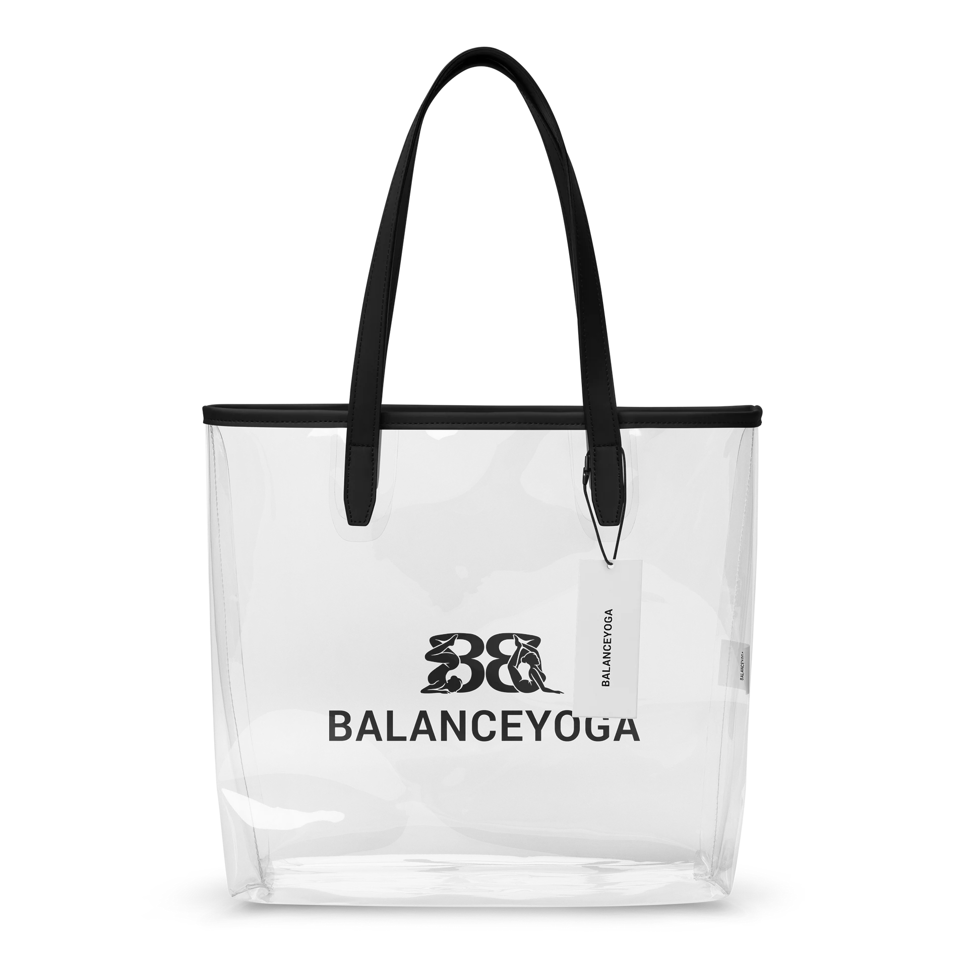 Balance Yoga Logo Clear Tote Bag product image (1)