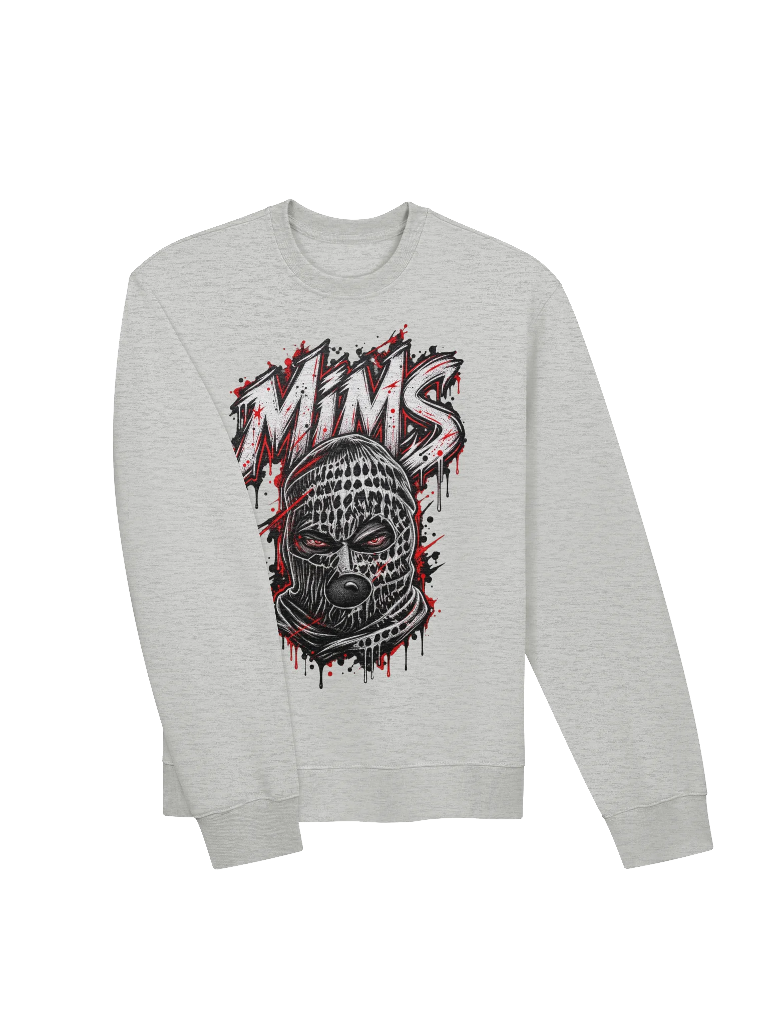 MMS Skull Mask Oversized Sweatshirt product image (6)