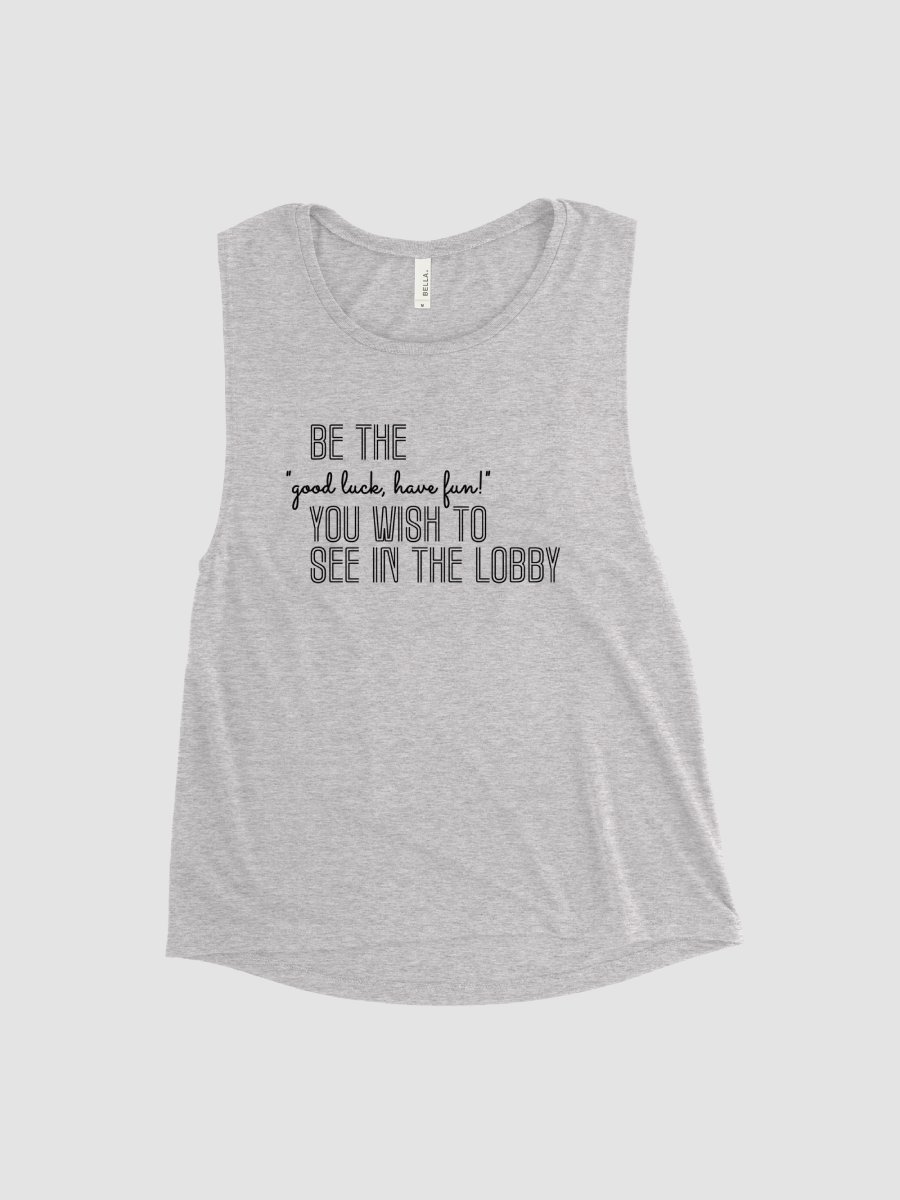GLHF Tank (light colors, dark lettering) product image (3)