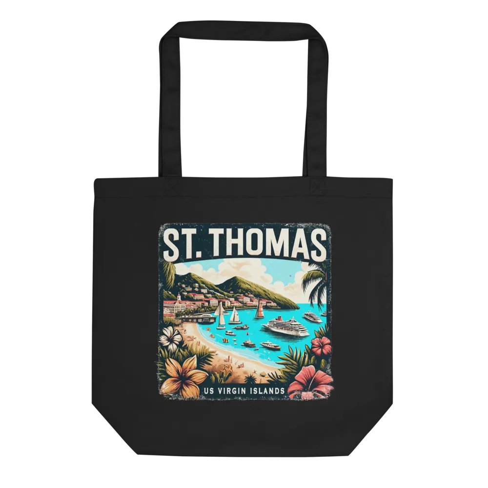 St Thomas Memories: US Virgin Islands Tote Bag product image (1)