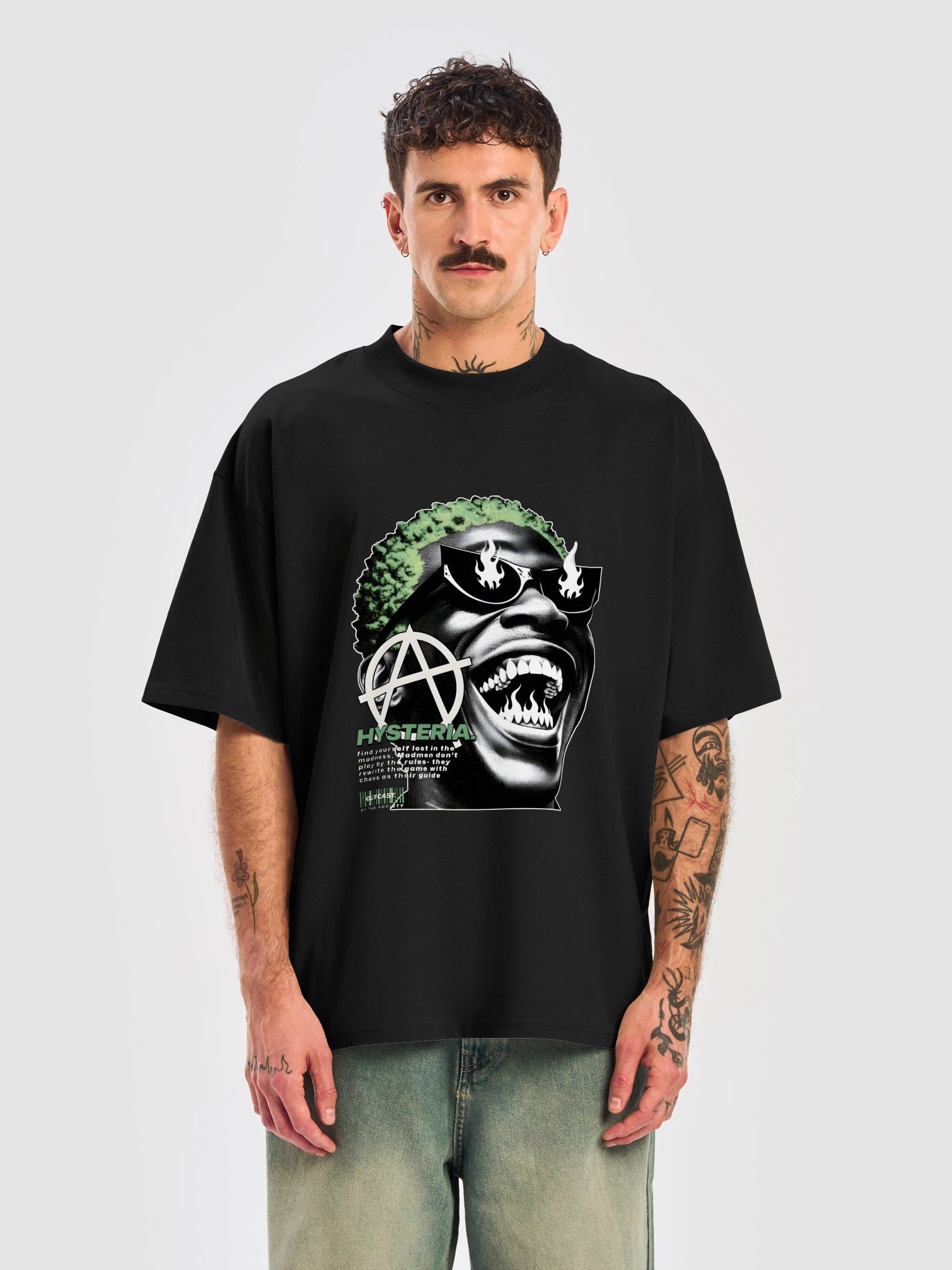 L4L Legacy Apparel "Chaos Vision" Heavyweight Tee product image (5)