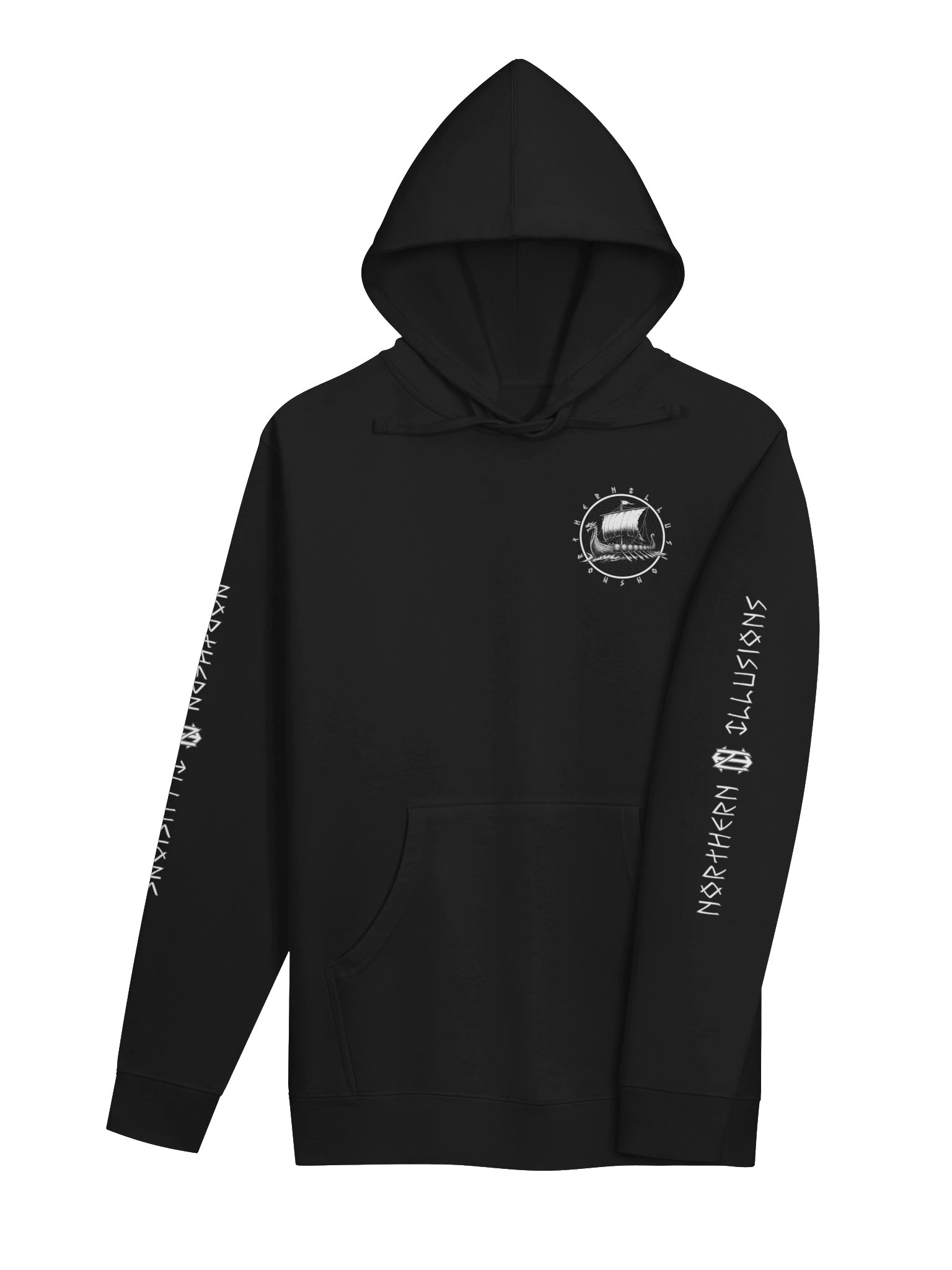 NORTHERN ILLUSIONS - Langskip (Longship) Hoodie product image (4)