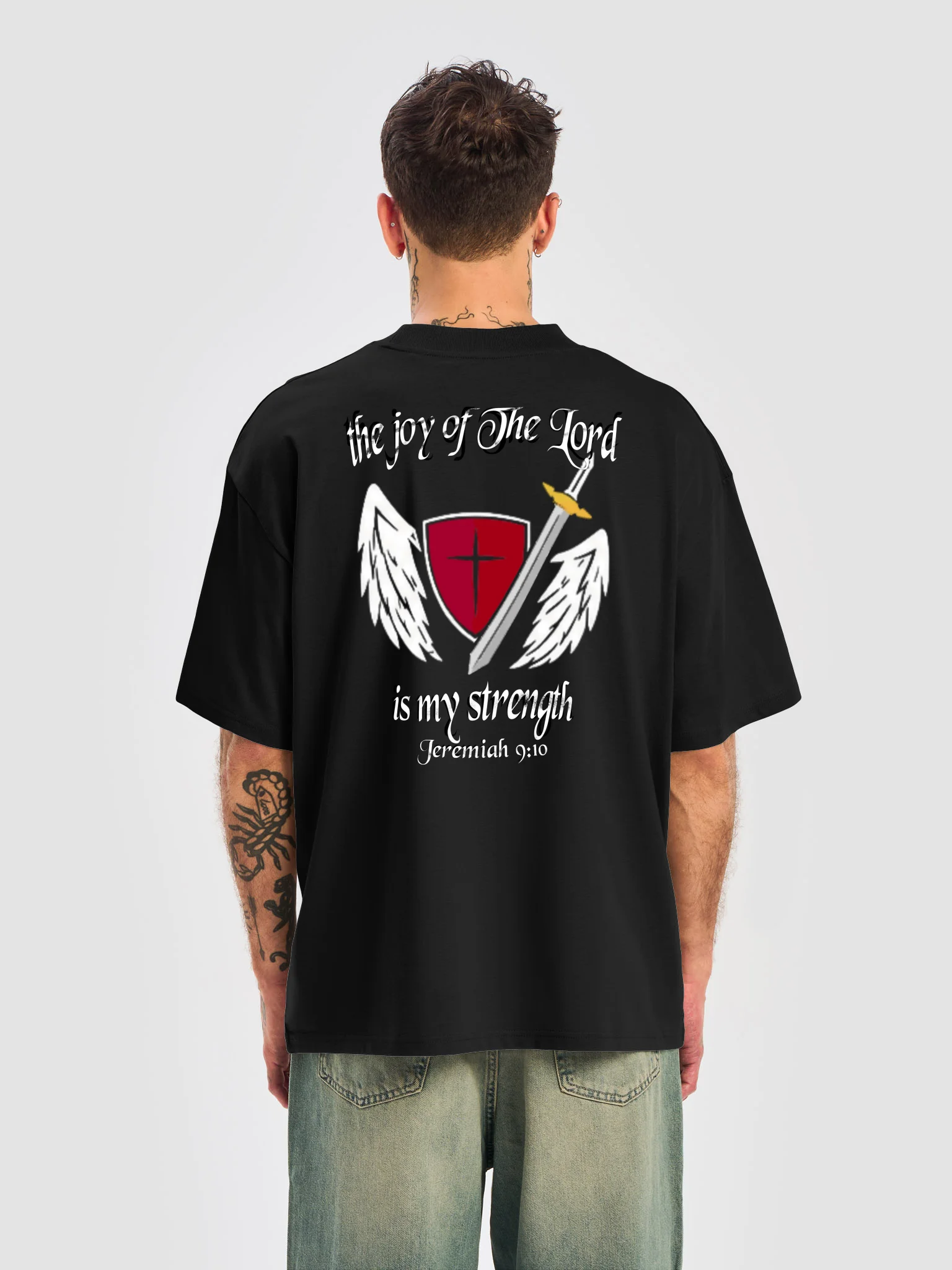 J9 T-Shirt (Black) product image (6)