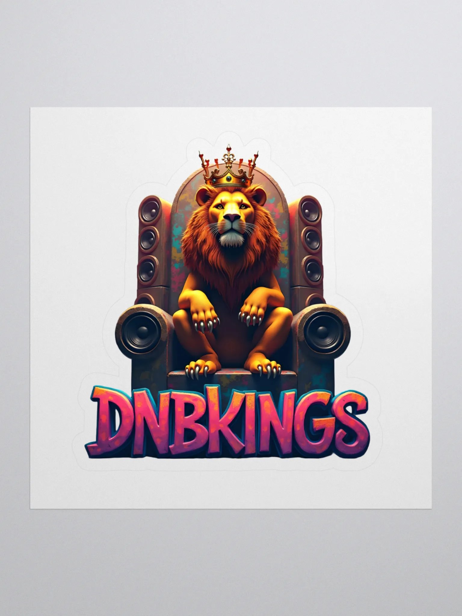 DNBKINGS Kiss Cut Stickers product image (1)