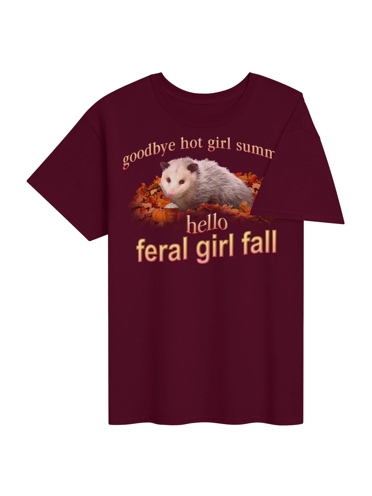 Feral Girl Fall T-shirt product image (12)